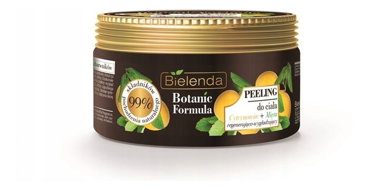 Regenerująco-Wygładzający Peeling Do Ciała Cytrynowiec i Mięta