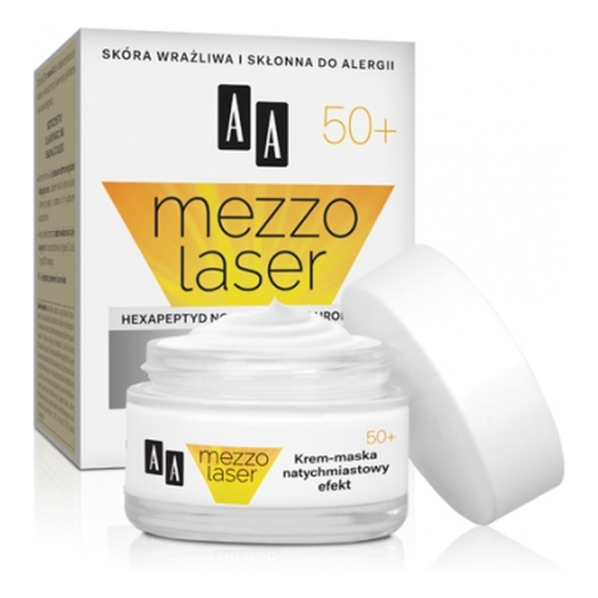 AA Mezzolaser 50+ Krem-Maska Natychmiastowy Efekt 50ml