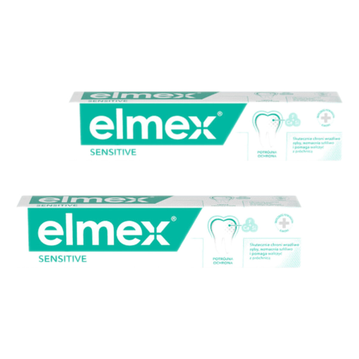 elmex Sensitive Pasta Do Zębów 2x75ml