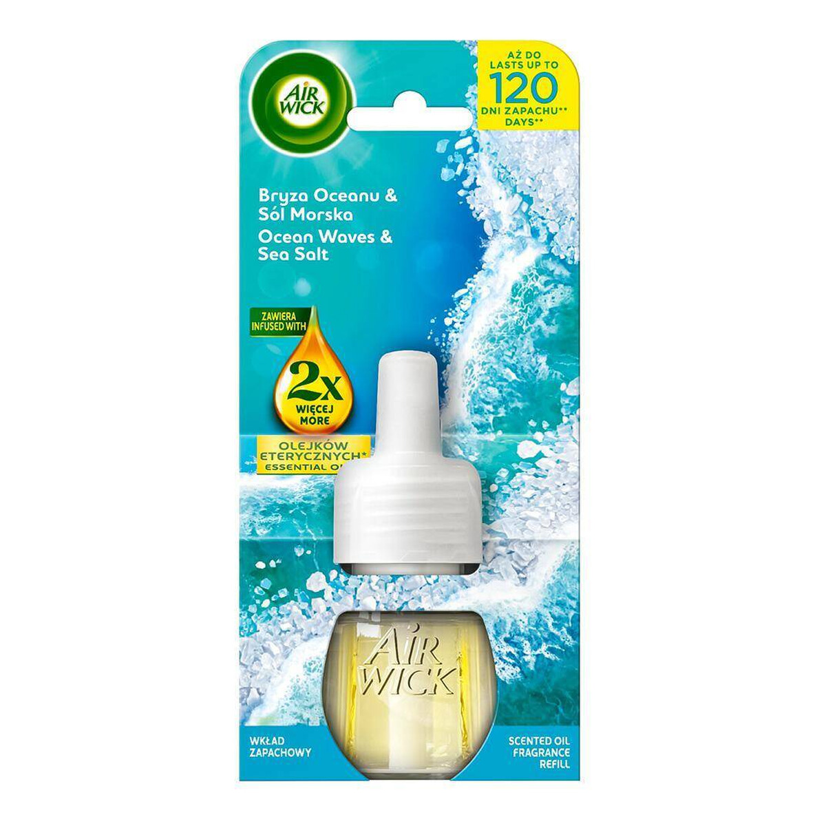 Air Wick Odświeżacz Elektryczny Bryza Oceanu Sól Morska wkład 19ml