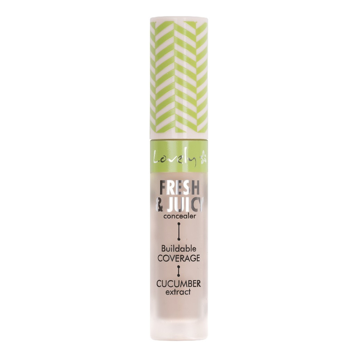 Lovely Fresh & Juicy Concealer Rozświetlający korektor do twarzy z ekstraktem z ogórka 4g
