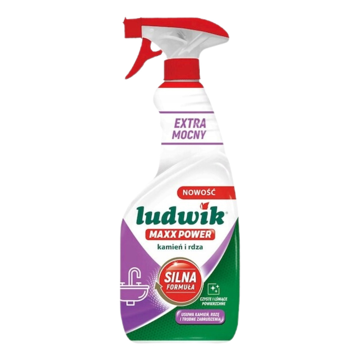 Ludwik Maxx Power Spray do Czyszczenia Kamienia i Rdzy 600ml