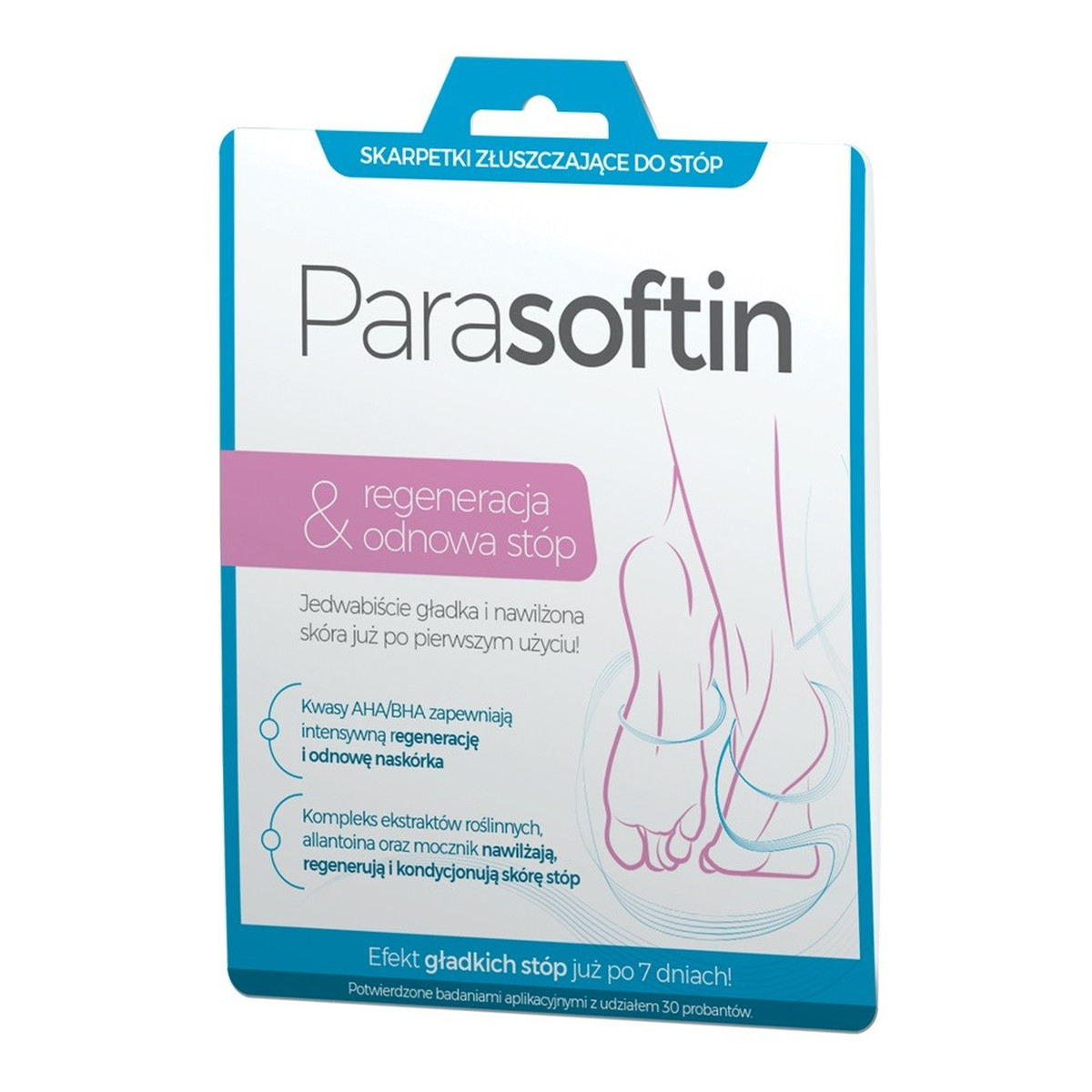 Parasoftin skarpetki złuszczające 1 para