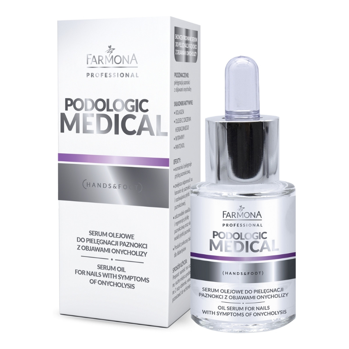 Farmona Professional Podologic Medical Olejkowe serum do paznokci z objawami onycholizy 15ml