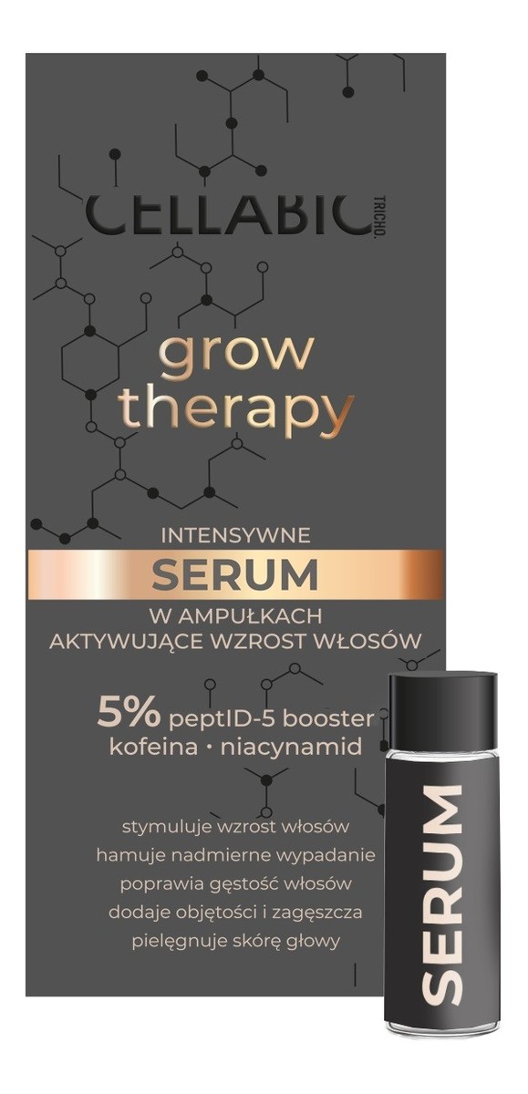 Tricho grow therapy men intensywne serum w ampułkach aktywujące wzrost włosów-dla mężczyzn