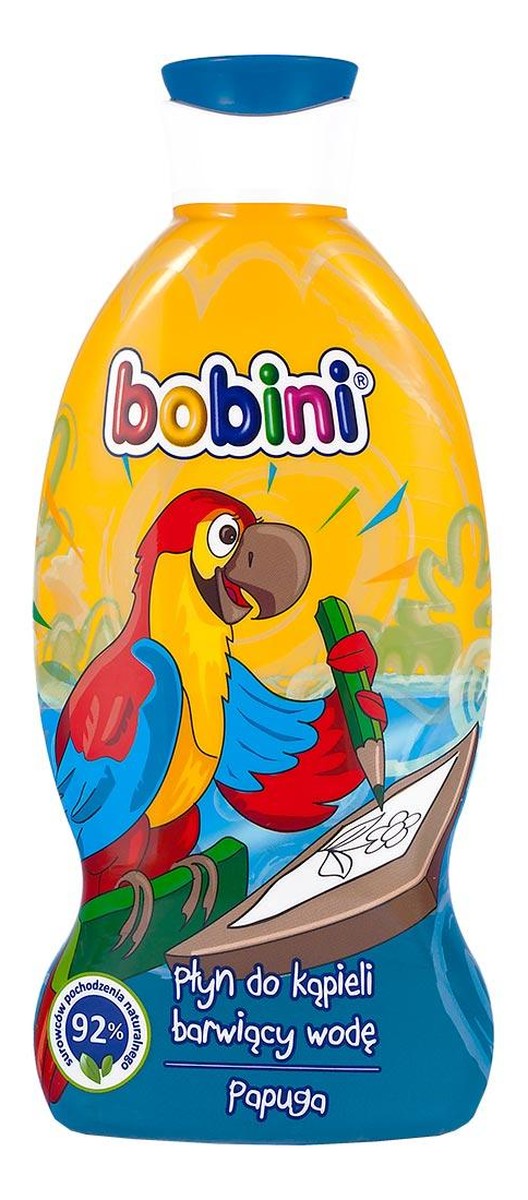 Płyn do kąpieli barwiący wodę