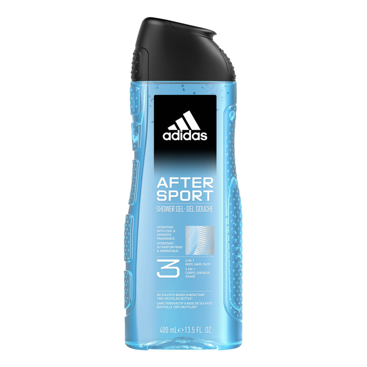 Adidas After Sport Żel pod prysznic 3in1 Hydrating With Cool&Aromatic Fragrance 400ml
