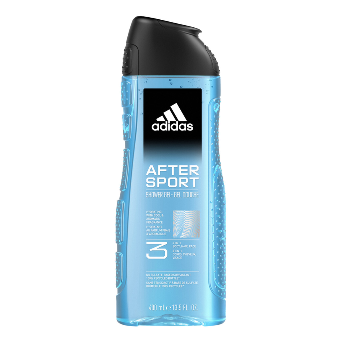 Adidas After Sport Żel pod prysznic dla mężczyzn 3w1 400ml