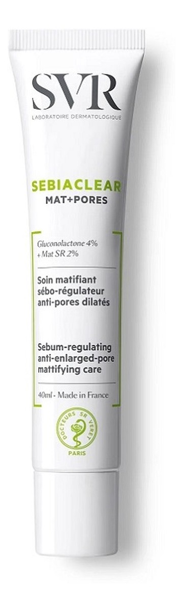 Mat+Pores krem matujący regulujący wydzielanie sebum i zwężający pory