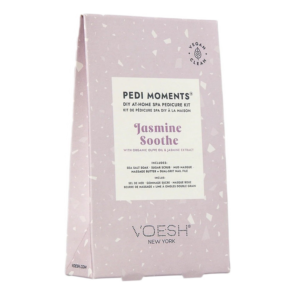 Voesh Pedi Moments Zestaw do 4-etapowego pedicure jasmine soothe