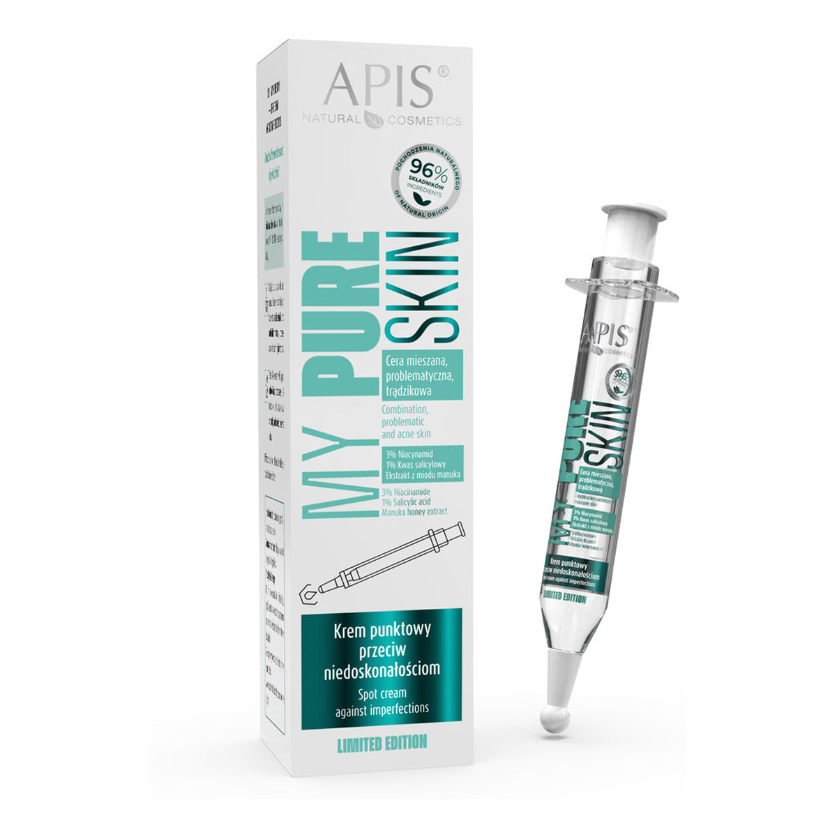 Apis My Pure Skin Krem punktowy przeciw niedoskonałościom 10ml