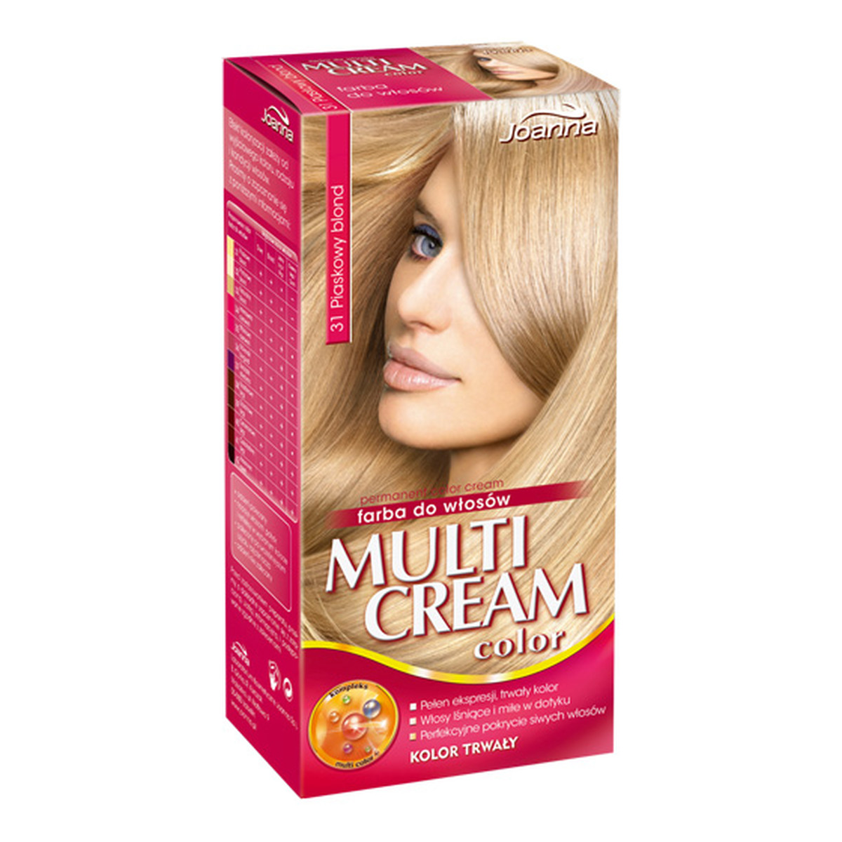 Joanna Multi Cream Farba Do Włosów 100ml