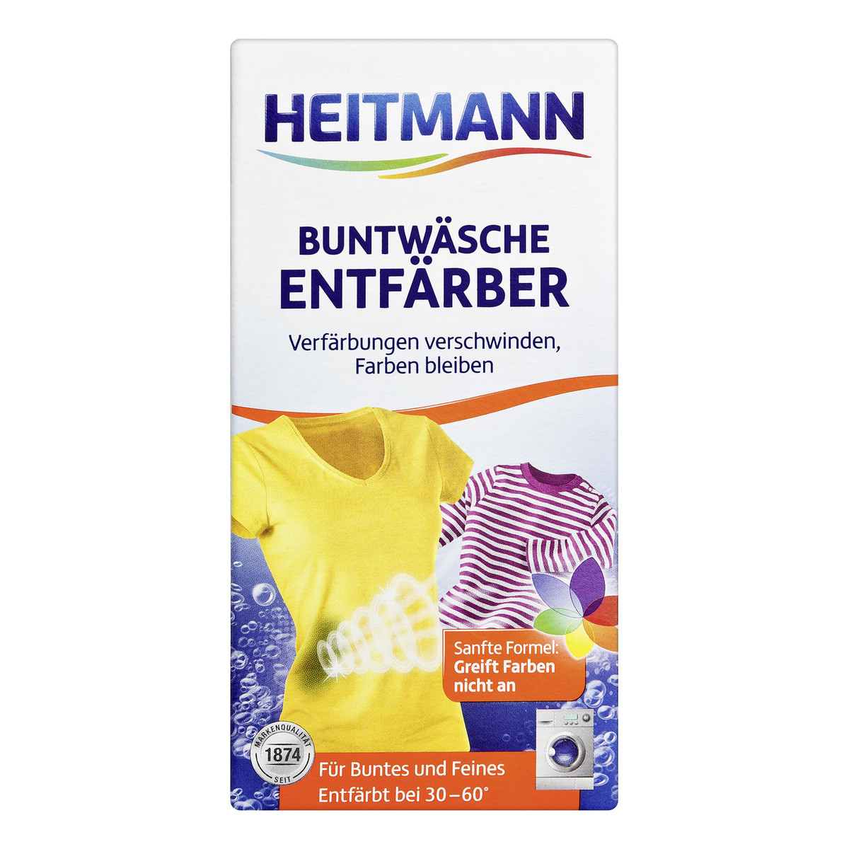 Heitmann Buntwasche Entfarber Odbarwiacz Do Tkanin Kolorowych 150ml