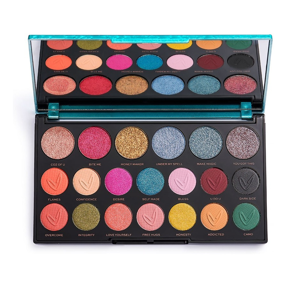 Makeup Revolution X Paleta cieni do powiek Carmi Make Magic