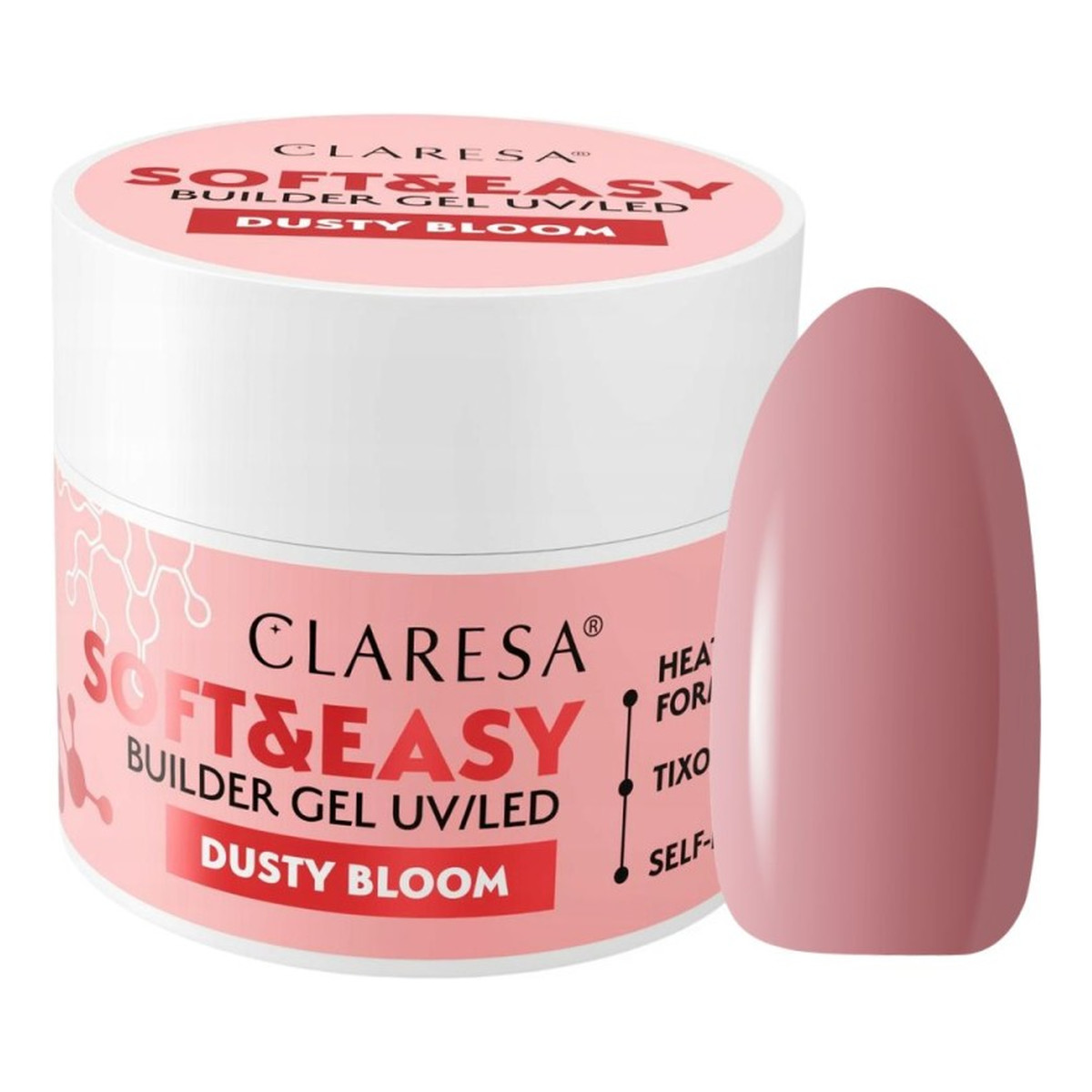 Claresa Soft & Easy Żel budujący BUILDER GEL 45g