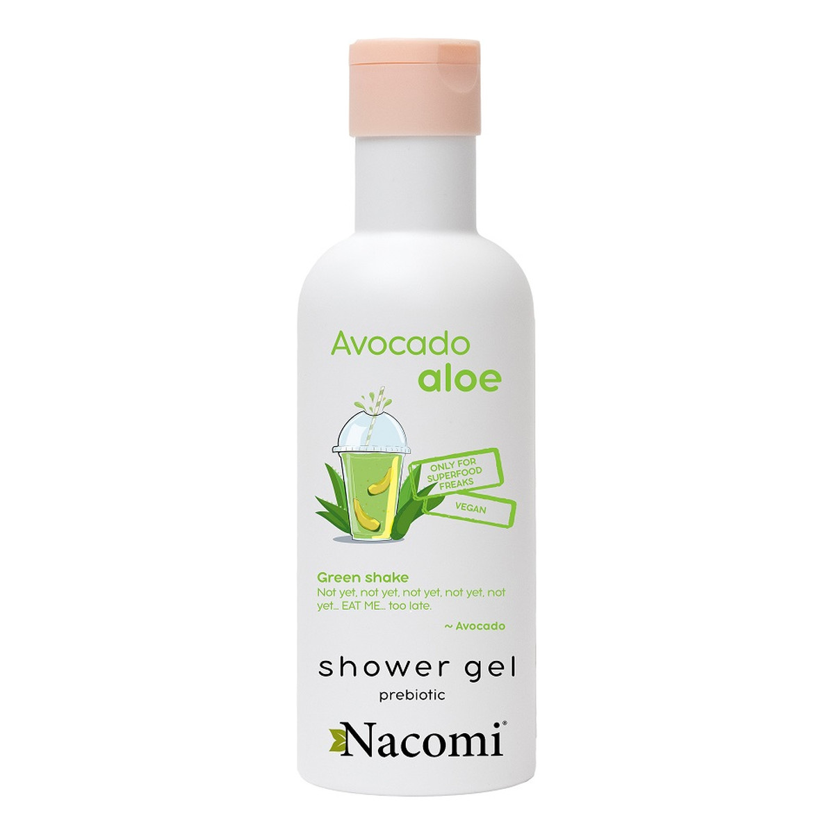 Nacomi Żel pod prysznic Awokado i Aloes 300ml