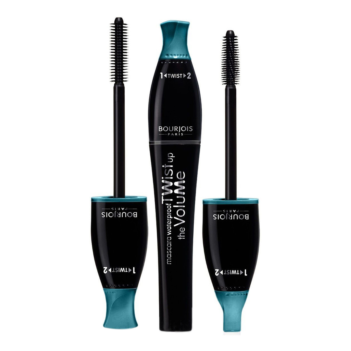 Bourjois Twist Up The Volume Waterproof Tusz Do Rzęs Wydłużająco-Pogrubiający 8ml