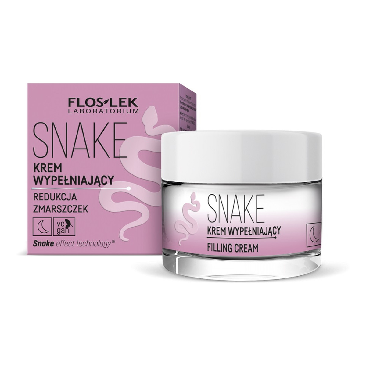 FlosLek Snake Krem wypełniający redukcja zmarszczek 50ml