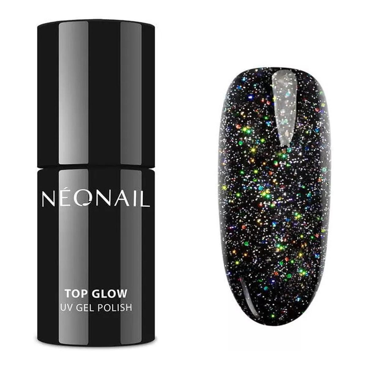 NeoNail Top Glow Top hybrydowy Multicolor Holo 7ml