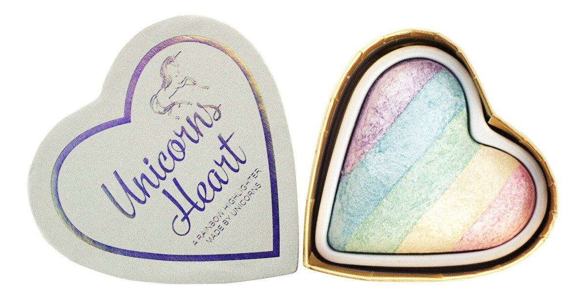 Rozświetlacz do twarzy Unicorn Heart