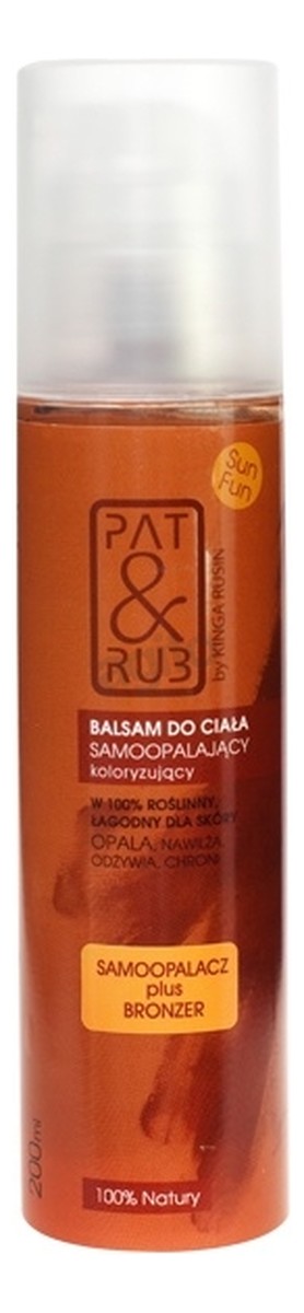 Balsam Do Ciała Samoopalający Plus Bronzer