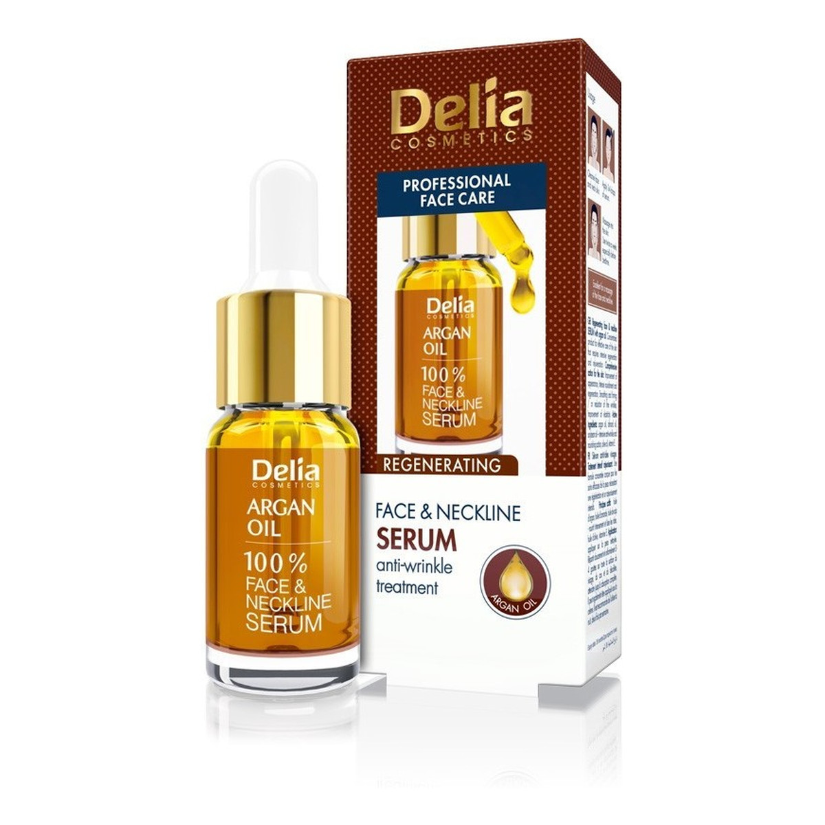 Delia Argan Care Serum Do Twarzy z Olejem Arganowym 10ml