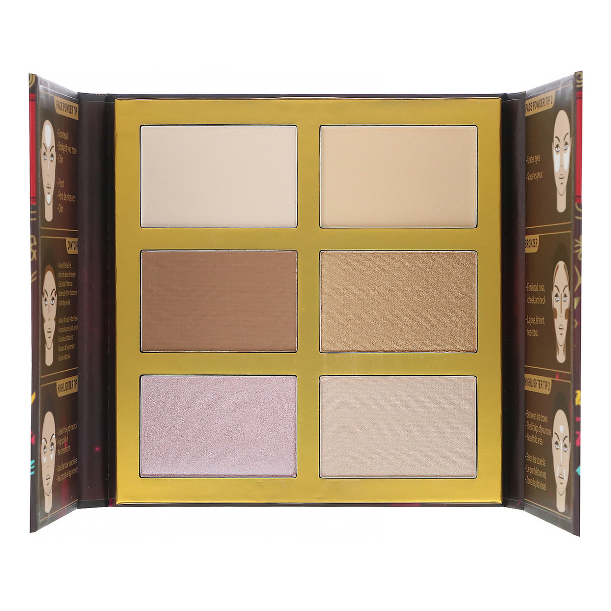 J.Cat Beauty Symphony Face Obsession Paleta do konturowania twarzy 27.5g