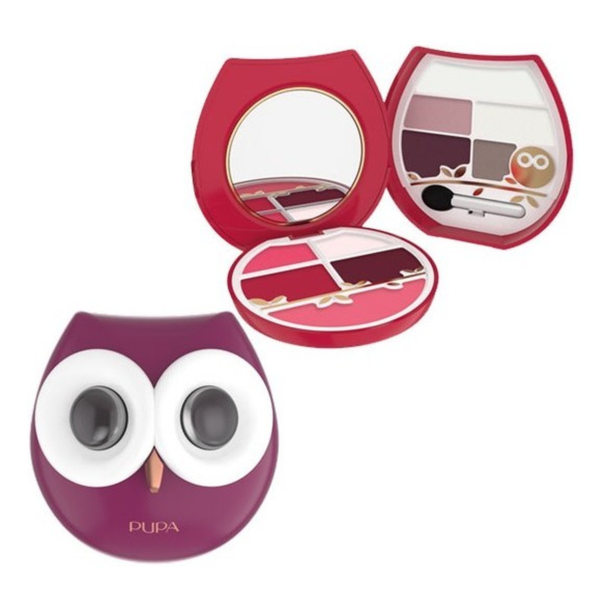 Pupa Milano Owl 2 paleta do makijażu oczu i ust 10g