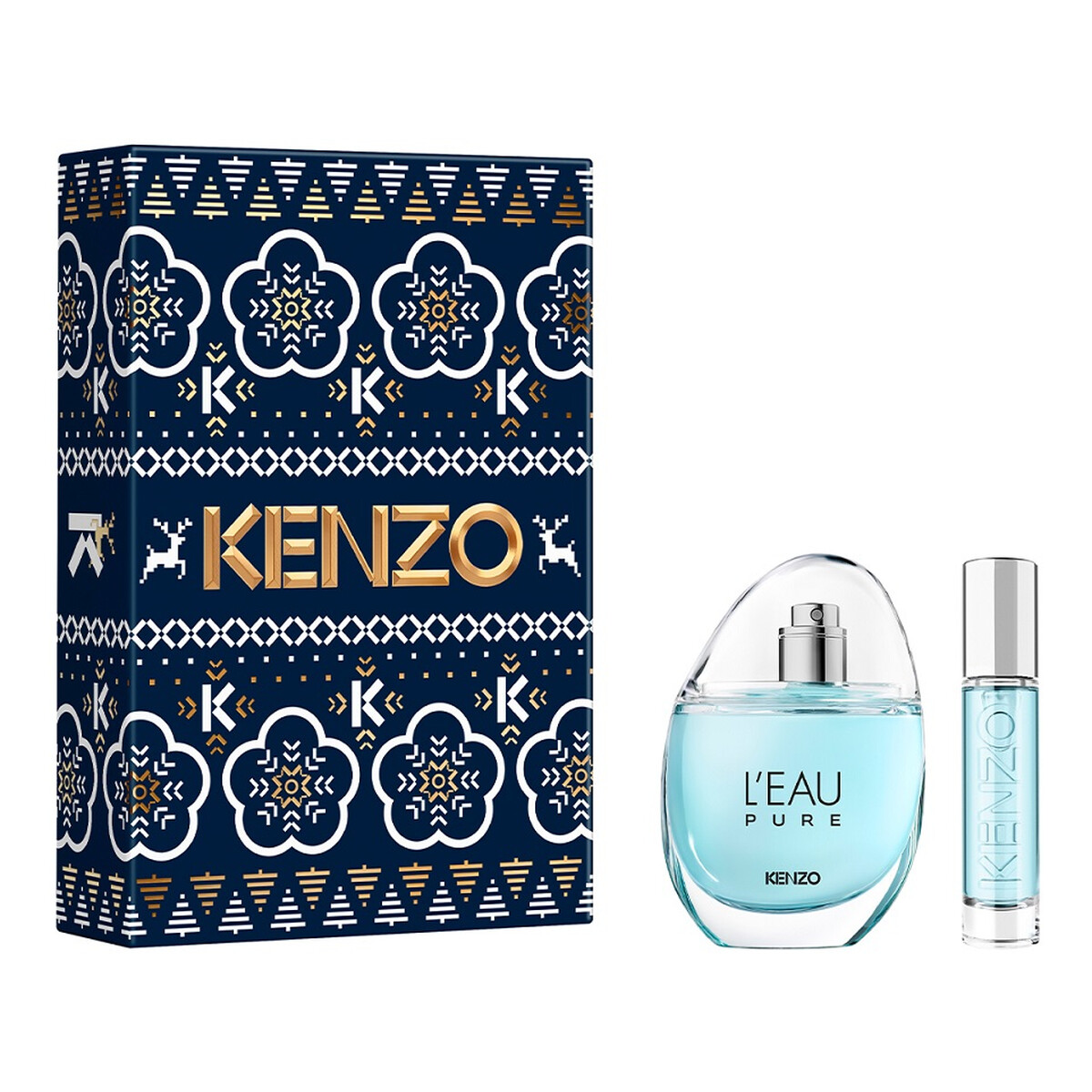 Kenzo L'Eau Pure Zestaw woda perfumowana spray 50ml + woda perfumowana spray 10ml