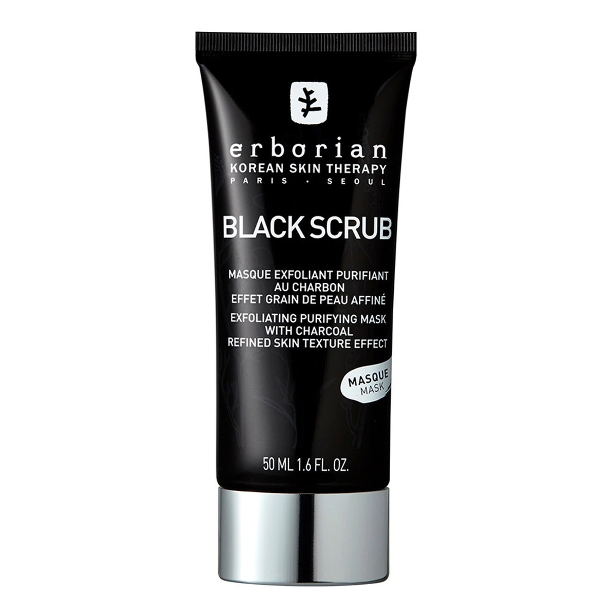 Erborian Black scrub mask oczyszczająca maska złuszczająca 50ml
