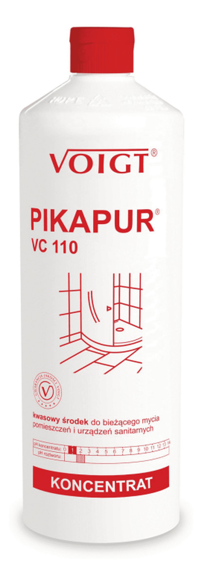 Pikapur środek do mycia pomieszczeń sanitarnych