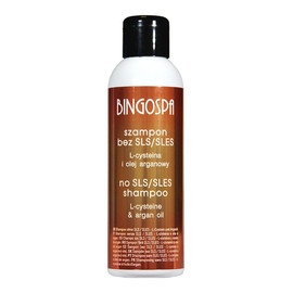 Szampon bez SLS/SLES z L-cysteiną i olejem arganowym