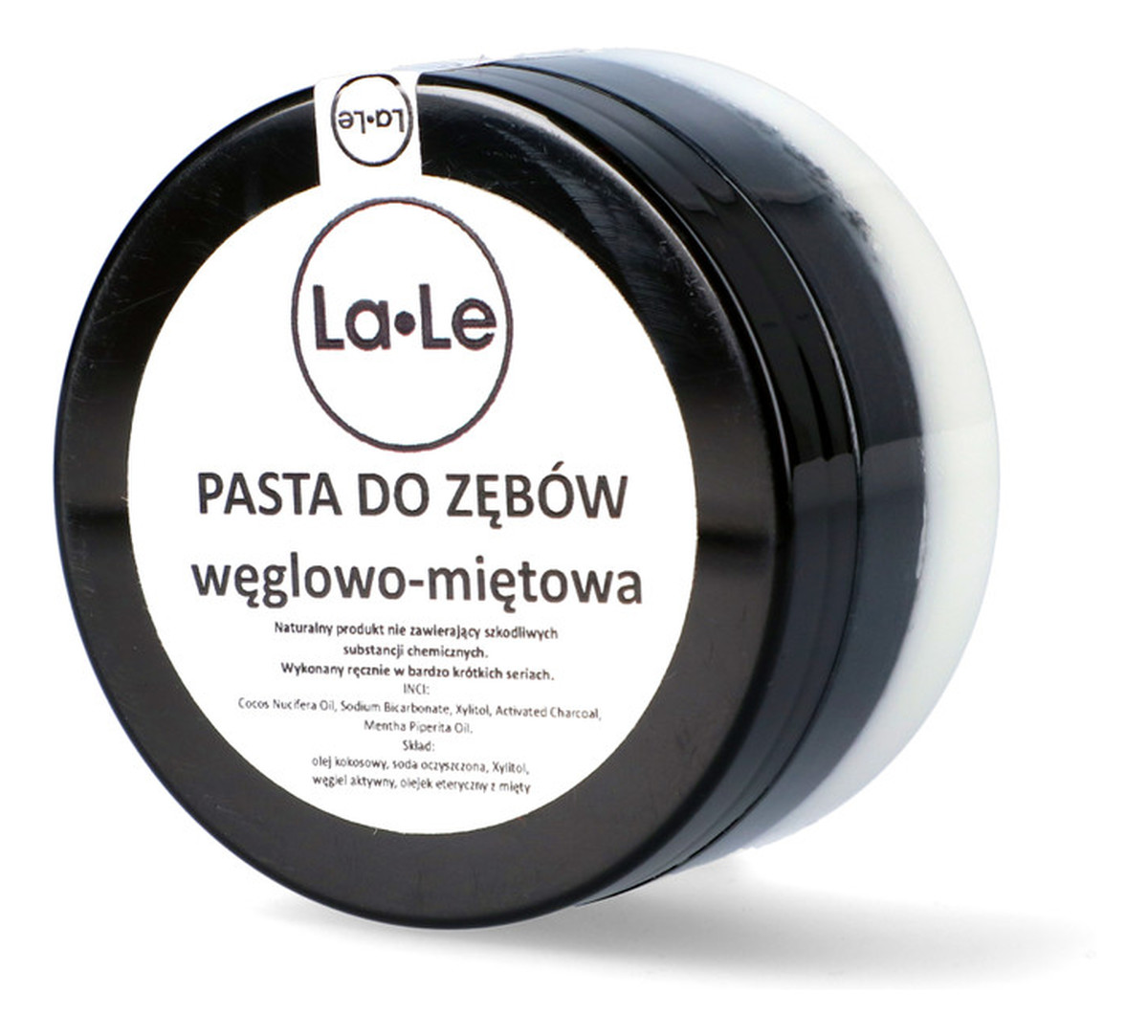 Pasta do zębów miętowo-węglowa