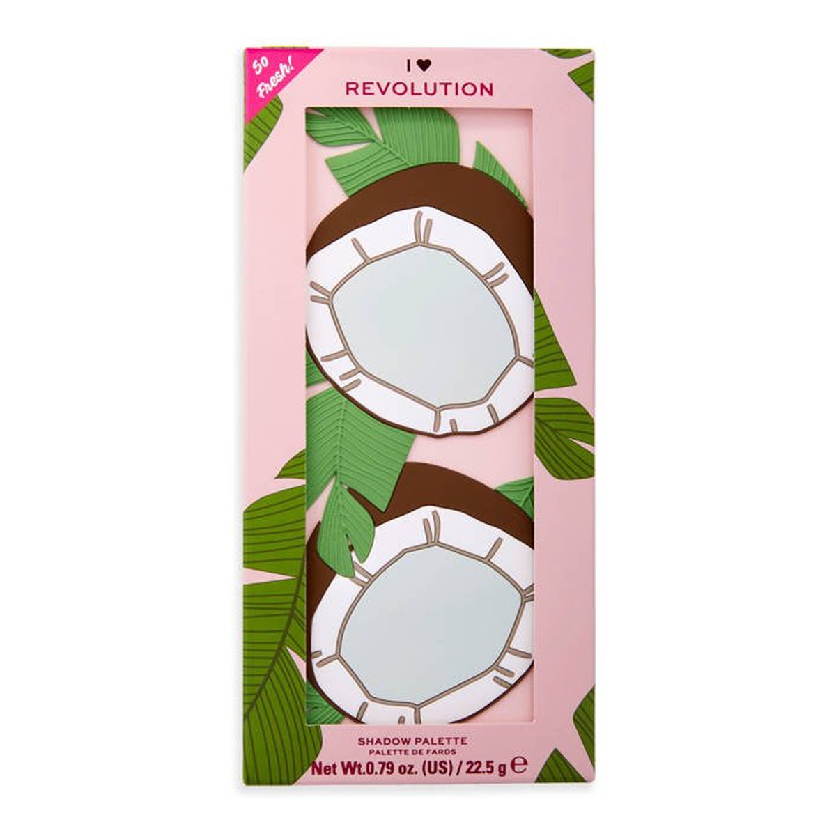 Makeup Revolution I Heart Revolution Tasty Palette Paletka Cieni do powiek Tasty Coconut