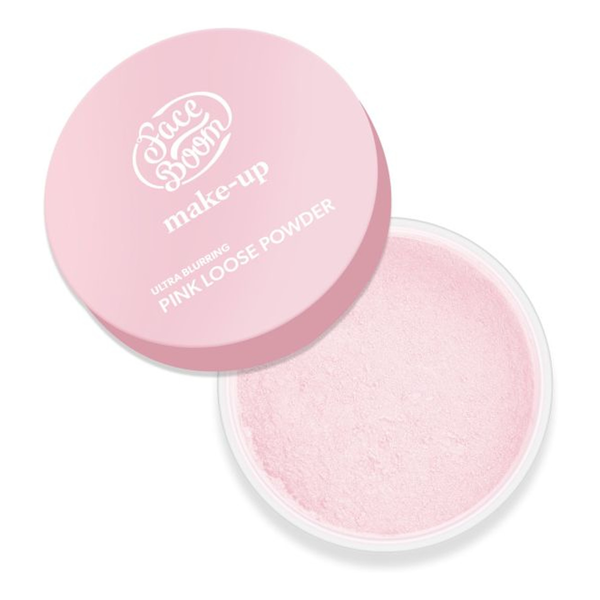 Face Boom Ultra Blurring Pink Loose Powder Puder pod oczy i do twarzy 6g