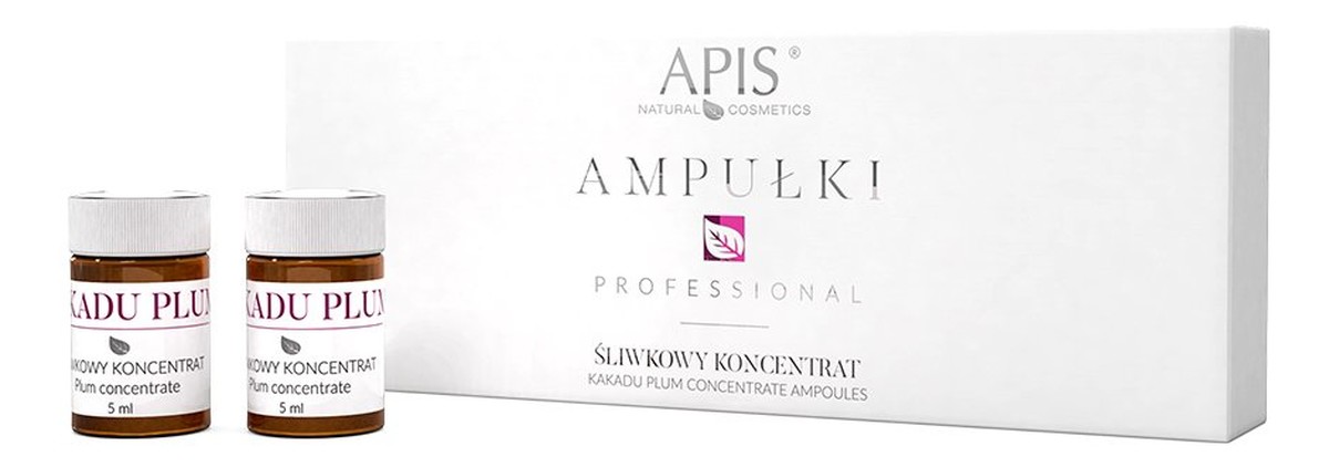 Ampułki śliwkowy koncentrat 5x5ml