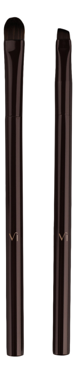 Bronze Duo pędzle do kresek i cieni 2szt.