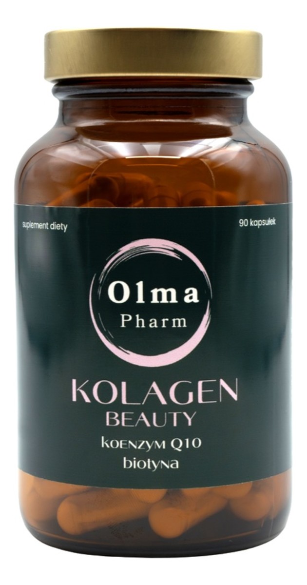 Kolagen beuaty koenzym q10 + biotyna suplement diety 90 kapsułek