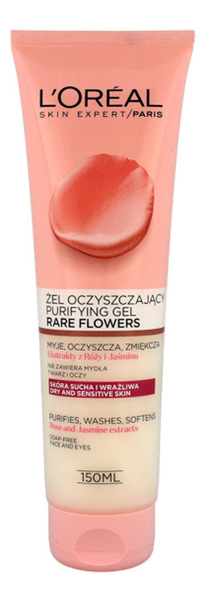 Rare Flowers Żel oczyszczajacy skóra sucha i wrażliwa