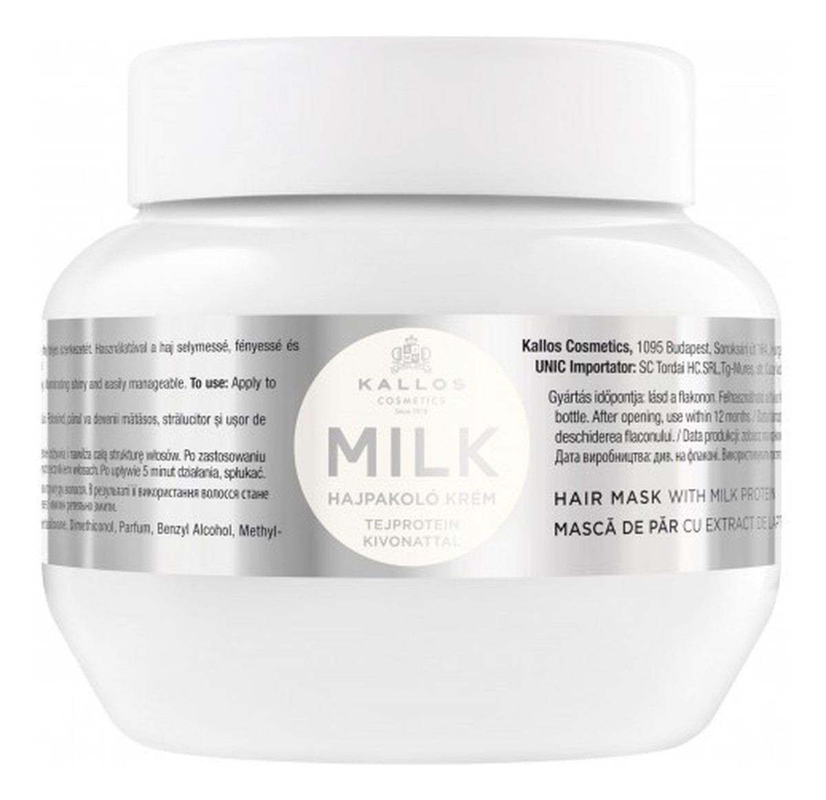 Maska Do Włosów Mleczna