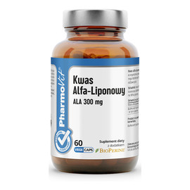 Kwas Alfa-Liponowy ALA 300 mg suplement diety 60 kapsułek