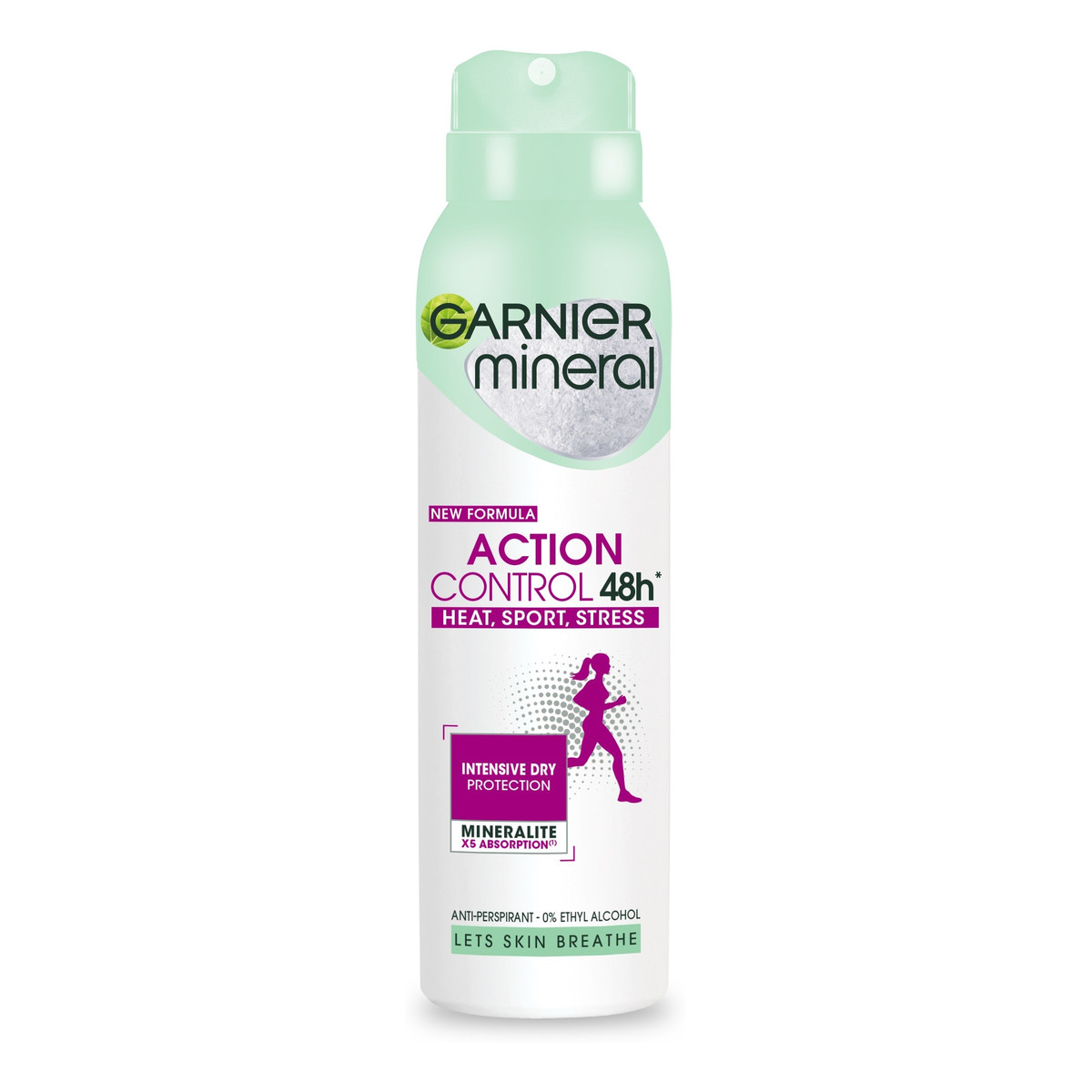 Garnier Mineral Dezodorant spray Action Control 48h - Heat,Sport,Stress 150ml