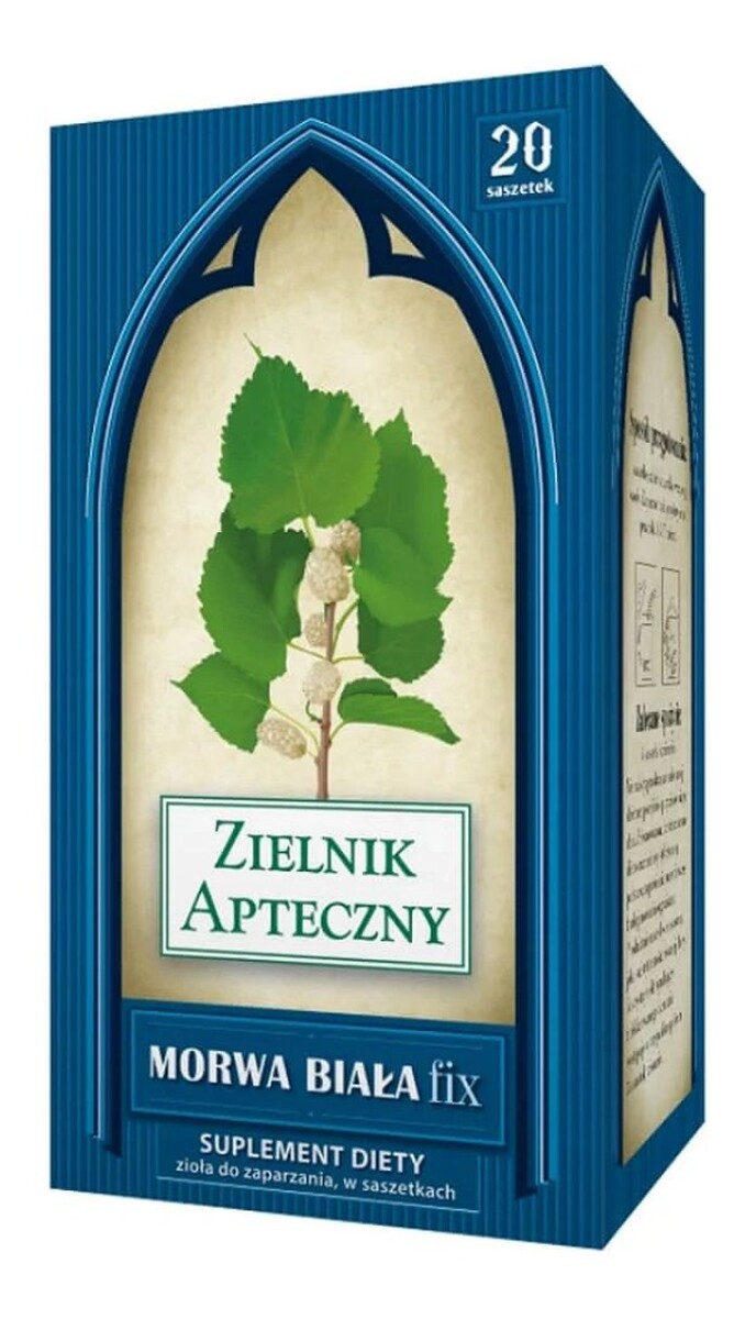 Morwa biała fix zioła do zaparzania 20 saszetek