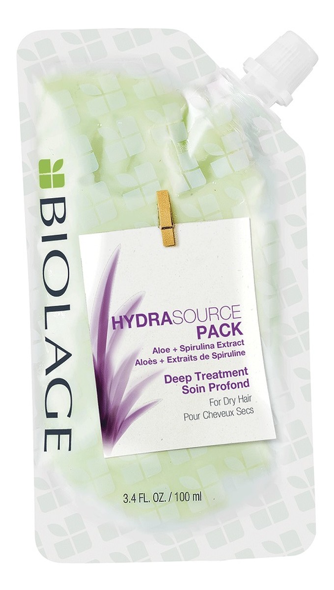Biolage hydrasource deep treatment mask nawilżająca maska do włosów suchych