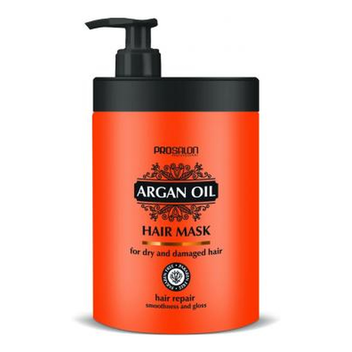 Chantal Profesional Prosalon Argan oil, maska do włosów z olejkiem arganowym 1000g