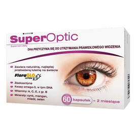 Suplement diety ze składnikami wspierającymi prawidłowe widzenie 60 kapsułek