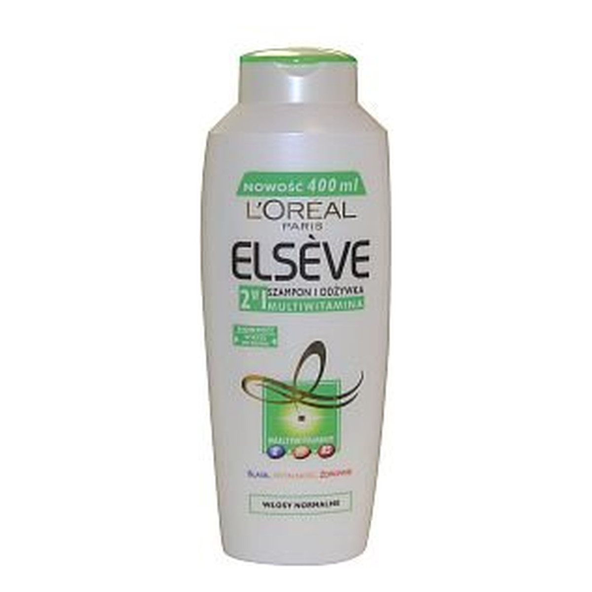 Elseve Multiwitamina Szampon z Odżywką 2w1 400ml
