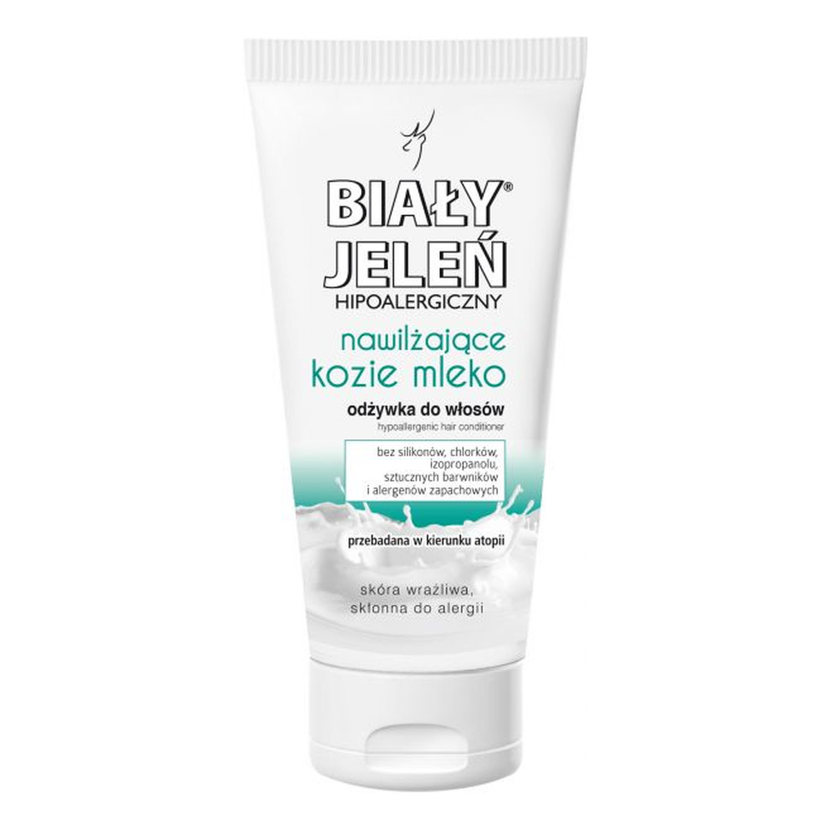 Biały Jeleń Nawilżające Kozie Mleko Odżywka Do Włosów 200ml