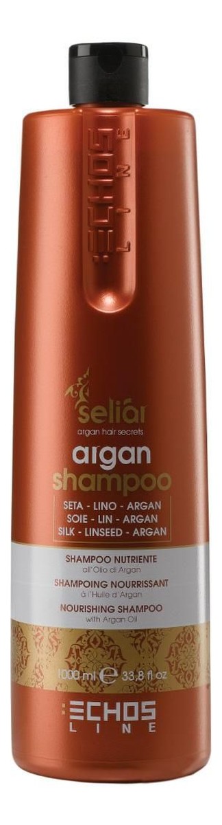 Seliar argan shampoo odżywczy szampon z olejkiem arganowym