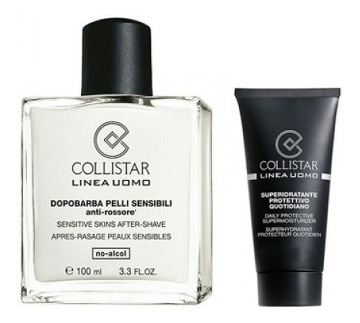 Zestaw Sensitive Skins After-Shave Emulsja po goleniu do skóry wrażliwej + Supernawilżacz